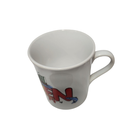 Excellent Condition One Of A Kind White Mug with Sweden Design - Picture 4 of 5